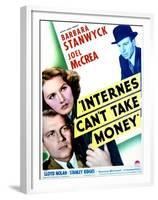 Internes Can't Take Money - Movie Poster Reproduction-null-Framed Photo