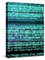 Internet Computer Code-Christian Darkin-Stretched Canvas