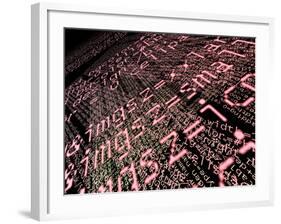 Internet Computer Code-Christian Darkin-Framed Photographic Print