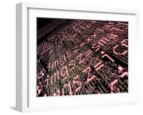 Internet Computer Code-Christian Darkin-Framed Photographic Print