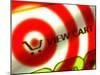 Internet Shopping Cart Symbol on Top of a Target-null-Mounted Photographic Print