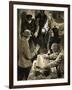 Interpol Officers Arresting Smugglers-Neville Dear-Framed Giclee Print