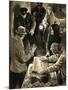 Interpol Officers Arresting Smugglers-Neville Dear-Mounted Giclee Print