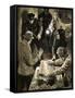 Interpol Officers Arresting Smugglers-Neville Dear-Framed Stretched Canvas