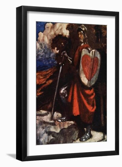 Interpreter Called For a Manservant of His, The Pilgrim's Progress Macgregor, Pub. Jack, 1907-John Byam Shaw-Framed Giclee Print