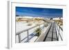 Interpretive Boardwalk, White Sands National Monument, New Mexico, Usa-Russ Bishop-Framed Photographic Print