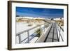 Interpretive Boardwalk, White Sands National Monument, New Mexico, Usa-Russ Bishop-Framed Photographic Print