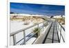 Interpretive Boardwalk, White Sands National Monument, New Mexico, Usa-Russ Bishop-Framed Photographic Print