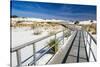 Interpretive Boardwalk, White Sands National Monument, New Mexico, Usa-Russ Bishop-Stretched Canvas