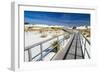 Interpretive Boardwalk, White Sands National Monument, New Mexico, Usa-Russ Bishop-Framed Photographic Print