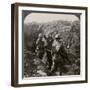 Interrogating a German Prisoner to Obtain Information, World War I, 1914-1918-null-Framed Photographic Print