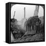 Interrogating a German Soldier, Hohenzollern Redoubt, France, World War I, 1914-1918-null-Framed Stretched Canvas