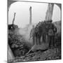 Interrogating a German Soldier, Hohenzollern Redoubt, France, World War I, 1914-1918-null-Mounted Photographic Print