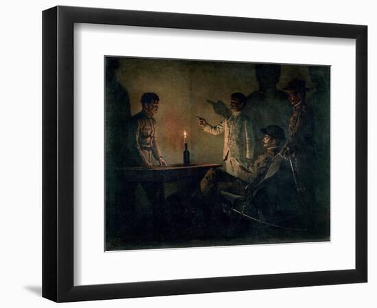 Interrogation of a Deserter-Vasilij Vereshchagin-Framed Giclee Print