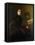 Interrupted Prayer-Christoffel Bisschop-Framed Stretched Canvas