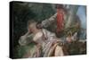 Interrupted Sleep-Francois Boucher-Stretched Canvas