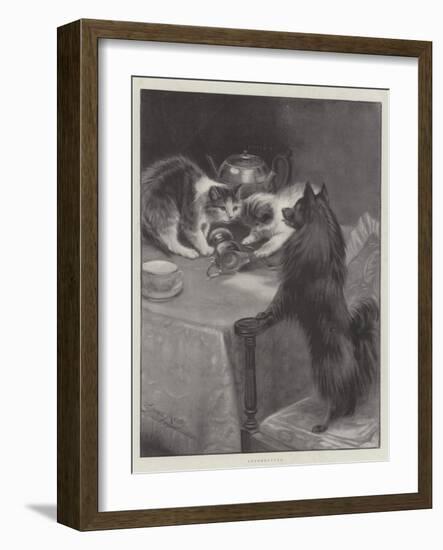 Interrupted-Fannie Moody-Framed Giclee Print