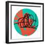 Interruption ( Acrylic on Pannel)-Aaron Bevan-Bailey-Framed Giclee Print