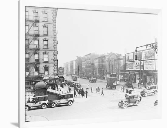 Intersection of Lenox Avenue and West 135Th Street-null-Framed Photographic Print