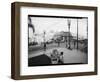 Intersection, West Temple Street and North Broadway, Los Angeles, CA-Dick Whittington Studio-Framed Photographic Print