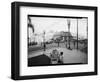 Intersection, West Temple Street and North Broadway, Los Angeles, CA-Dick Whittington Studio-Framed Photographic Print