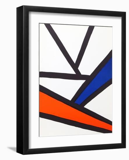 Intersections from Derriere Le Miroir-Alexander Calder-Framed Collectable Print