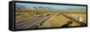 Interstate 15, Near Las Vegas, after Winter Storm, Nevada-null-Framed Stretched Canvas