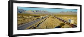 Interstate 15, Near Las Vegas, after Winter Storm, Nevada-null-Framed Photographic Print