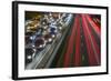 Interstate 35 in Austen, Texas.-Jon Hicks-Framed Photographic Print