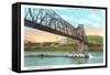Interstate Bridge, Bellaire-null-Framed Stretched Canvas