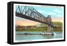 Interstate Bridge, Bellaire-null-Framed Stretched Canvas