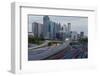 Interstate I-85 Leading into Downtown Atlanta, Georgia, United States of America, North America-Gavin Hellier-Framed Photographic Print