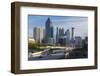 Interstate I-85 Leading into Downtown Atlanta, Georgia, United States of America, North America-Gavin Hellier-Framed Photographic Print