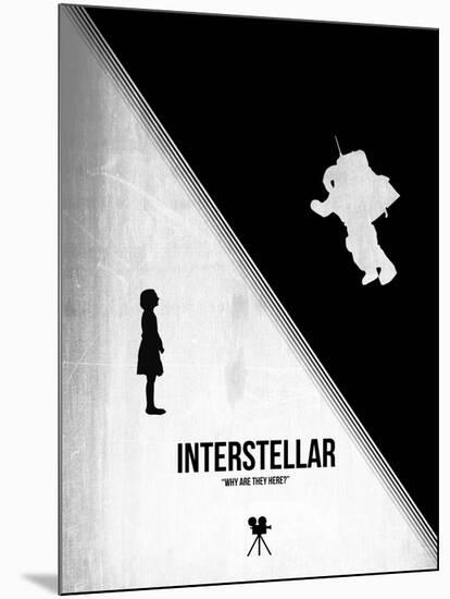 Interstellar-NaxArt-Mounted Art Print