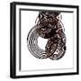 Intertwined IV-Monika Burkhart-Framed Photographic Print