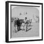 Intervewing a Boer Farmer at His Home Near Brandfort, South Africa, Boer War, 1901-Underwood & Underwood-Framed Giclee Print