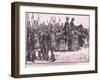 Interview Between Becket and King Henry Ad 1169-Walter Paget-Framed Giclee Print