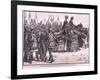 Interview Between Becket and King Henry Ad 1169-Walter Paget-Framed Giclee Print