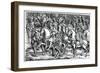 Interview Between Francis I and Henry VIII, on the Field of the Cloth of Gold, 1520-null-Framed Giclee Print