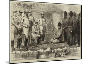 Interview Between General Kaufmann and the Khan of Khiva-null-Mounted Giclee Print