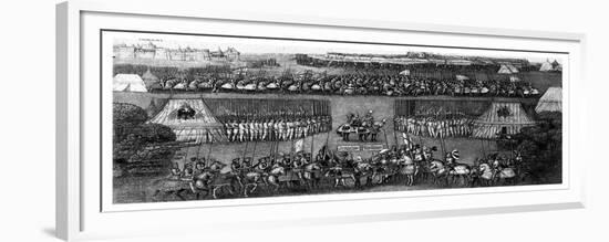 Interview Between Henry VIII and the Emperor Maximilian, 16th Century-Valadon & Co Boussod-Framed Giclee Print