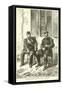 Interview Between Napoleon and Bismarck at Donchery, September 1870-null-Framed Stretched Canvas