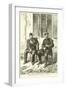 Interview Between Napoleon and Bismarck at Donchery, September 1870-null-Framed Giclee Print