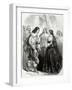 Interview Between the King Louis XIII of France (1601-1643) and His Mother Marie De'Medici-null-Framed Giclee Print