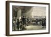 Interview with Mehemet Ali in His Palace-David Roberts-Framed Giclee Print