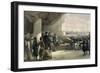 Interview with Mehemet Ali in His Palace-David Roberts-Framed Giclee Print