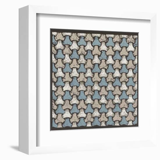 Interwoven Balls (Blue)-Susan Clickner-Framed Giclee Print