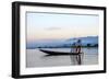 Intha Ethnic Group Fisherman, Inle Lake, Shan State, Myanmar (Burma), Asia-Nathalie Cuvelier-Framed Photographic Print