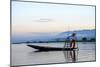 Intha Ethnic Group Fisherman, Inle Lake, Shan State, Myanmar (Burma), Asia-Nathalie Cuvelier-Mounted Photographic Print