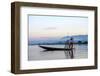 Intha Ethnic Group Fisherman, Inle Lake, Shan State, Myanmar (Burma), Asia-Nathalie Cuvelier-Framed Premium Photographic Print